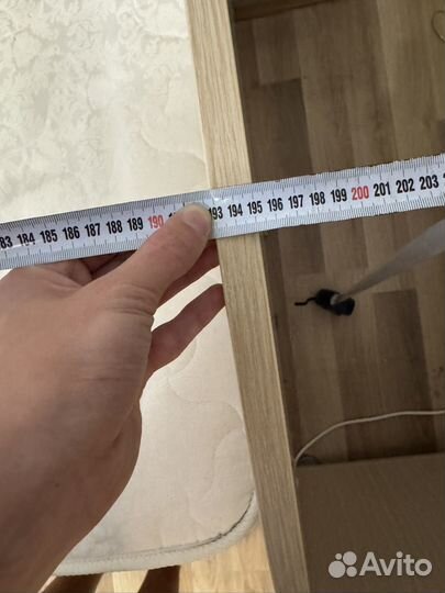 Кровать с матрасом 90х200