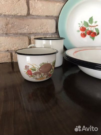 Эмалированная посуда СССР новая