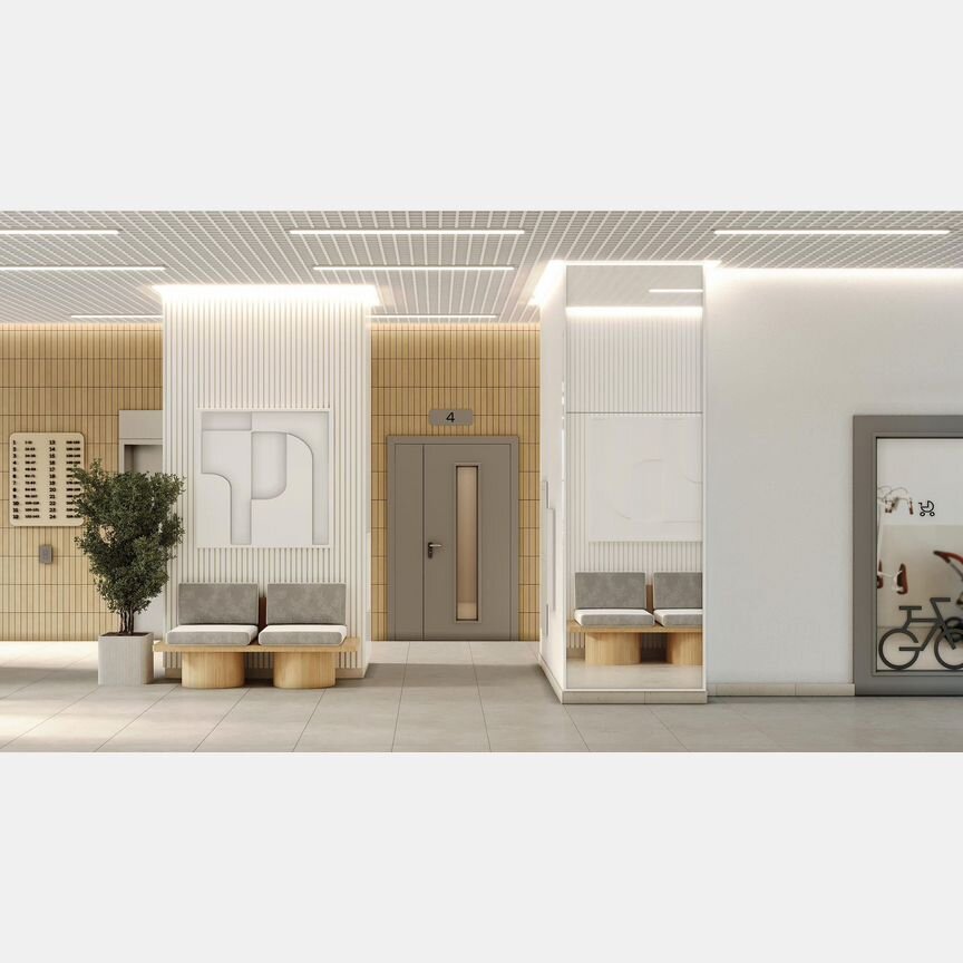 1-к. квартира, 36,2 м², 1/16 эт.