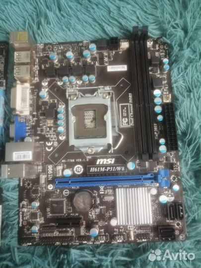 Материнская плата сокет 1155 (не рабочие)