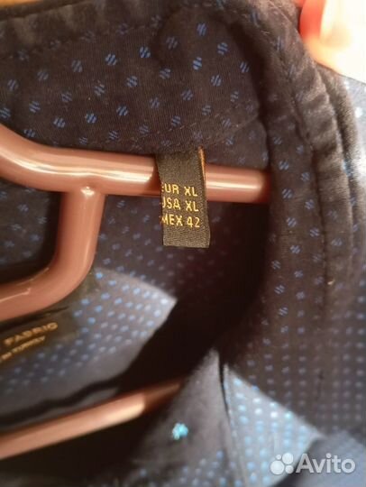 Рубашка мужская в горошек