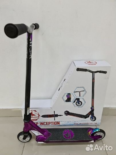 Самокат трюковой Crisp Inception Trans Purple New