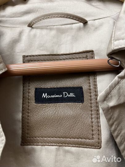 Плащ тренч Massimo dutti