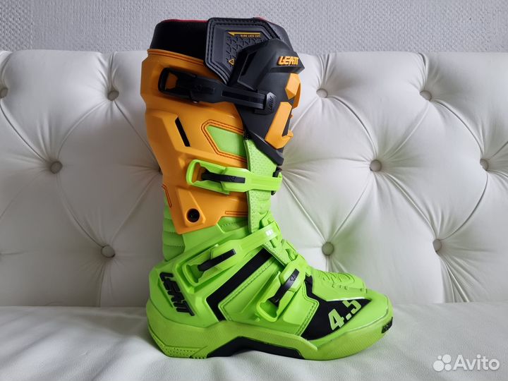 Hoвыe Мотоботы leatt 4.5 Kpocc-эндypo V23 Сitrus