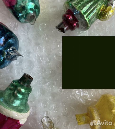 Елочные игрушки на прищепках