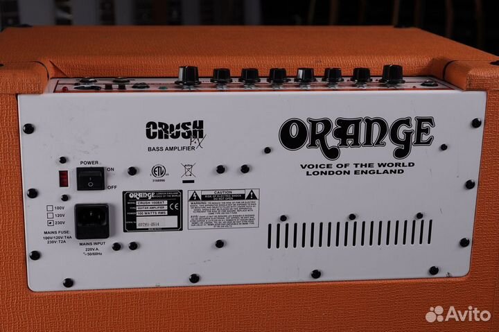 Комбик для бас гитары Orange Crush PIX CR100BXT