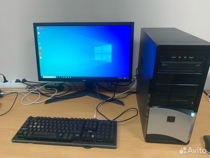 Игровой (Core i3 6100/RX560/8gb/120gb SSD)