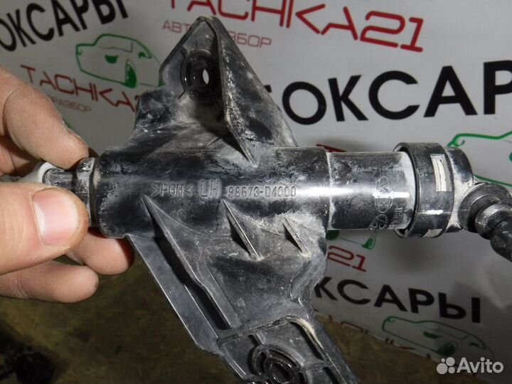 Форсунка фароомывателя левая Kia Optima 4 2016-20