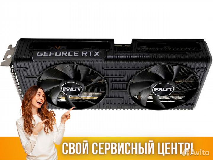 Видеокарта Palit GeForce RTX 3060 Dual OC 12G