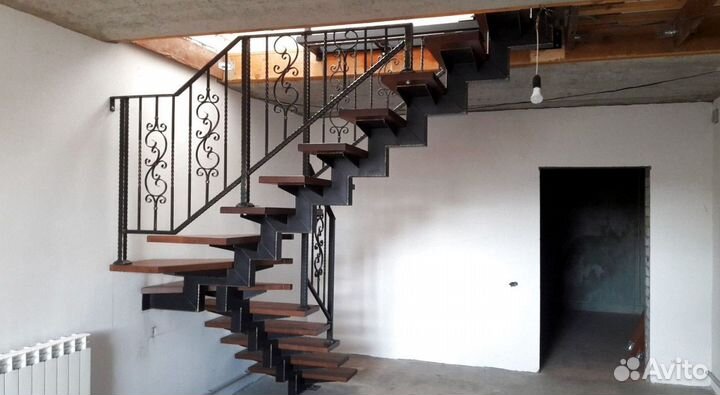 Лестницы прямые под ключ