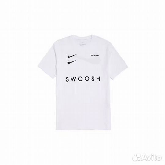 Nike Double Swoosh T-Shirt White L/XL