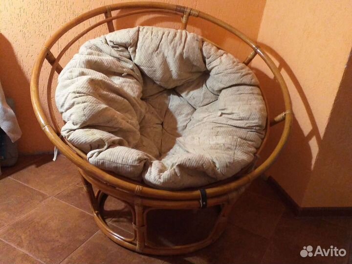 Кресло из ротанга