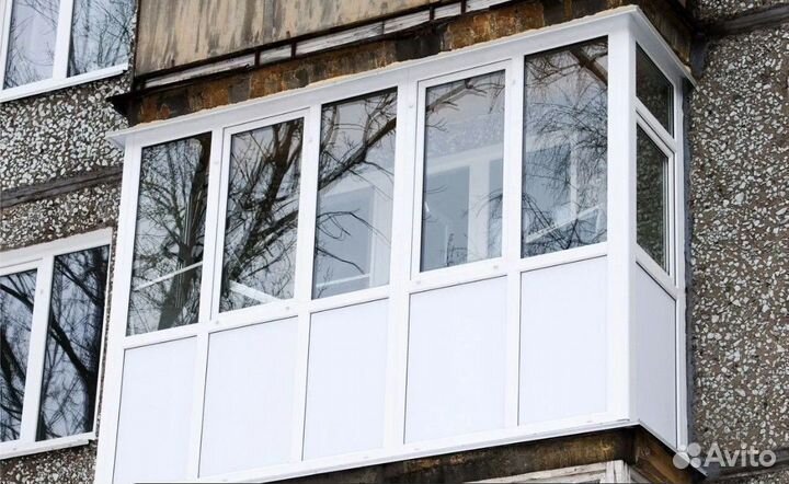 Остекление балконов и лоджий. Рассрочка