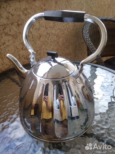 Чайник мнц клеймо глухарь 4 литра