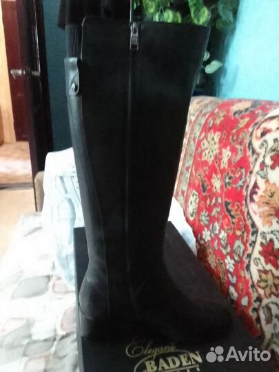 Сапоги женские зимние натуральная кожа