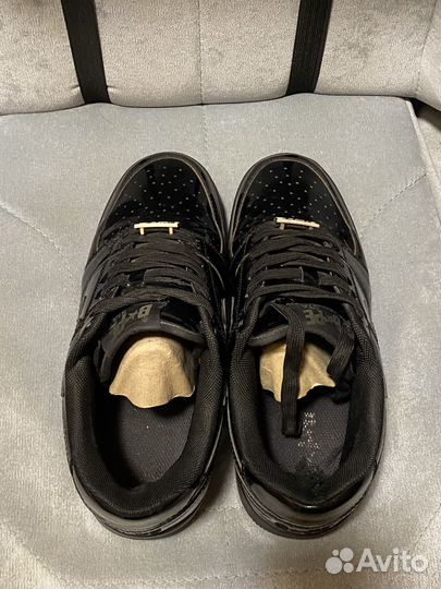 A Bathing Ape Bapesta Patent Black Оригинал