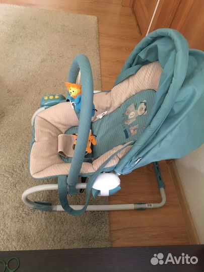 Шезлонг детский babyton