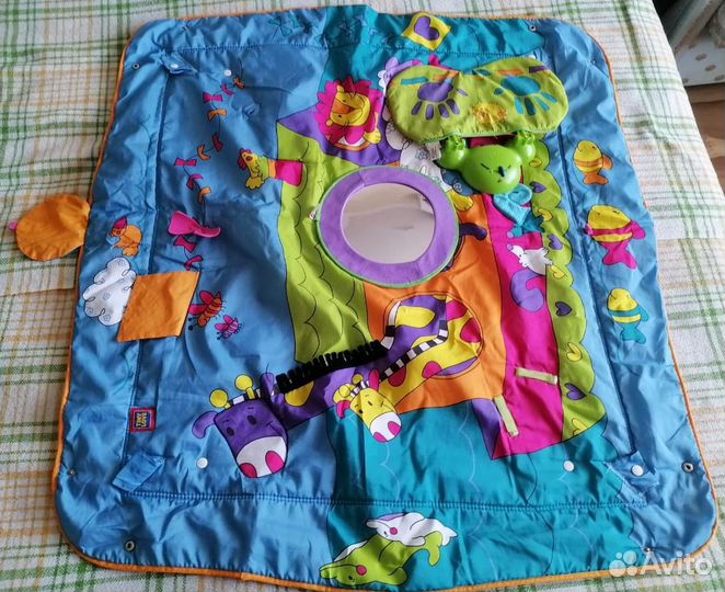 Детский развивающий коврик tiny love