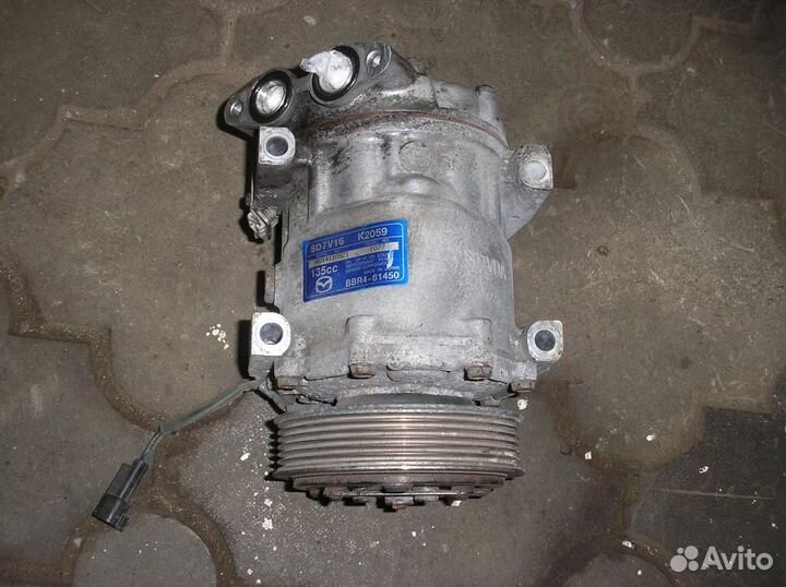 Компрессор кондиционера Mazda 3 (BL) 2010