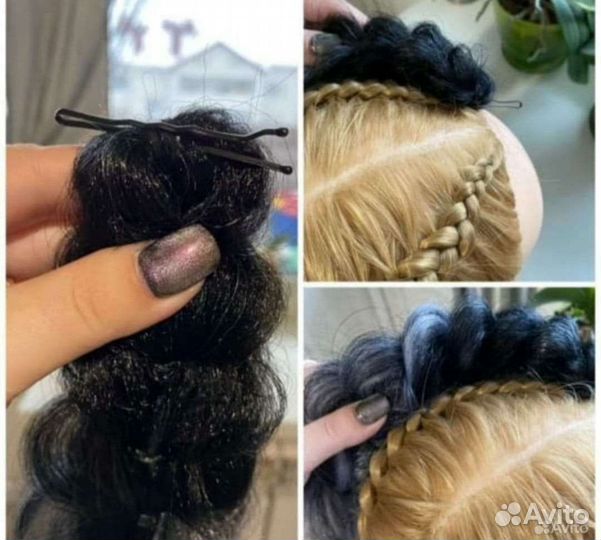 Съёмные 3 d косы