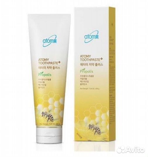 Зубная паста atomy