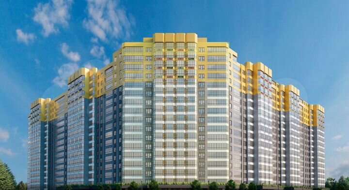 1-к. квартира, 40,5 м², 7/17 эт.