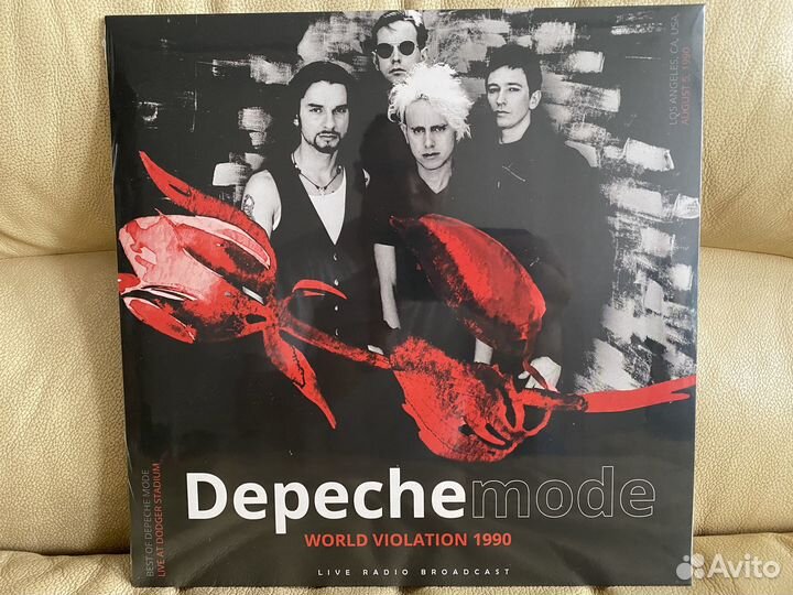 Depeche Mode -World Violation - 1990 винил Sealed