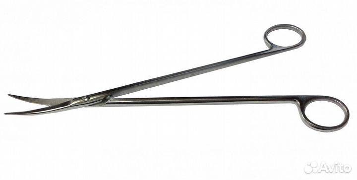 Ножницы сосудистые, вертикально-изогнутые Н-123, 2