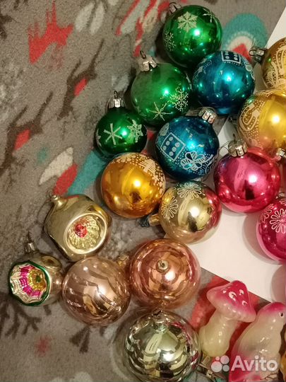 Елочные игрушки СССР