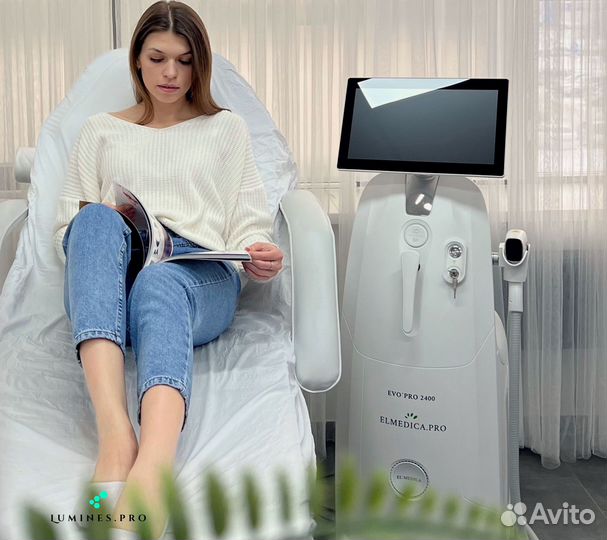Аппарат для эпиляции lumines максплюс 2000в