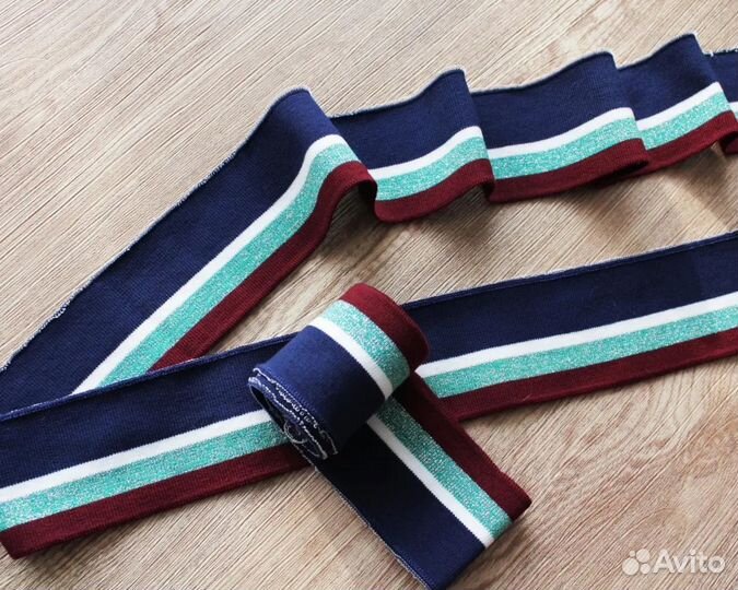 Подвяз трикотажный, лампас, манжета