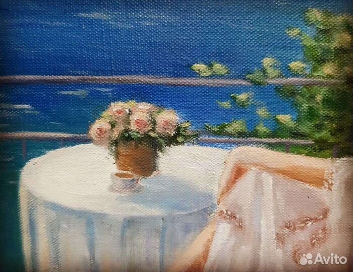 Картина маслом на холсте большая