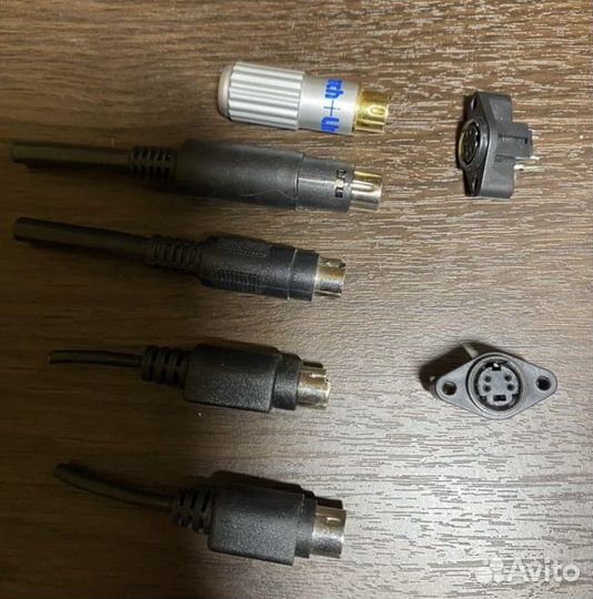 Разъем s-video 7pin 4pin