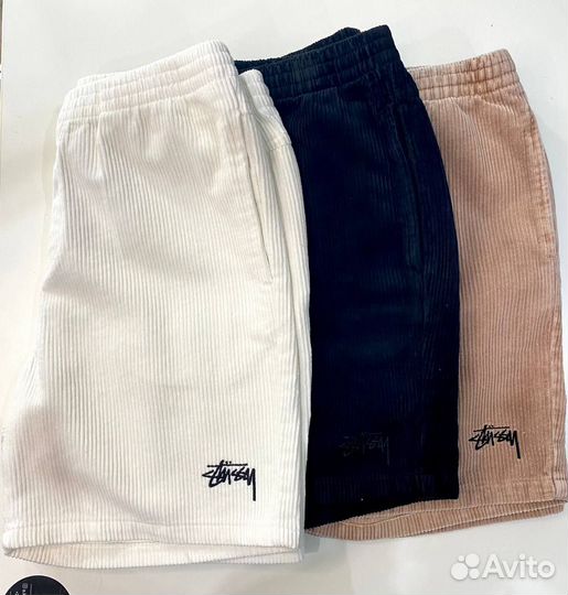 Вельветовые шорты Stussy