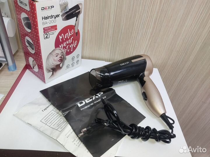 Фен Dexp Hairdryer BA-200