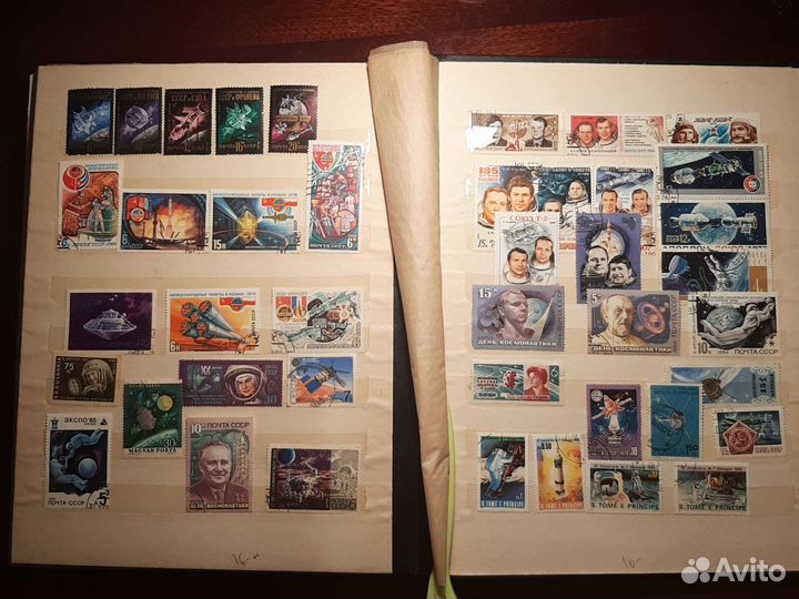 Альбом с марками тема механника