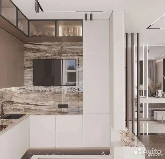 Кухня на заказ с установкой