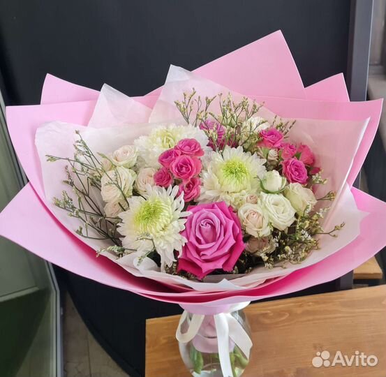 Живые цветы букеты