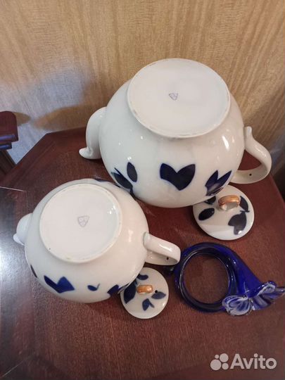 Чайники фарфоровые Южноуральск, винтаж