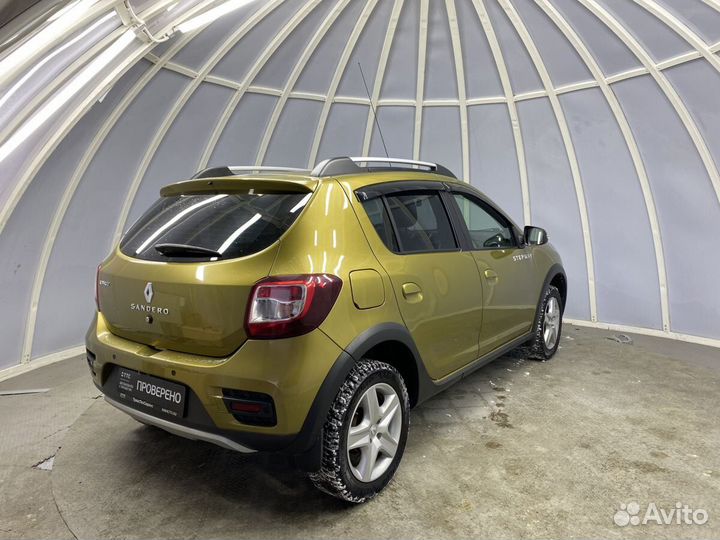 Renault Sandero Stepway 1.6 AT, 2017, 64 683 км