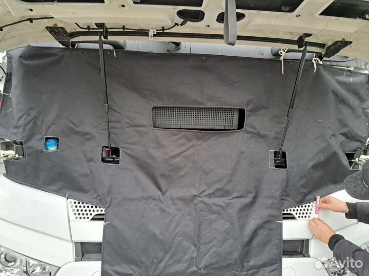 Утеплитель радиатора Шахман Shacman 6000
