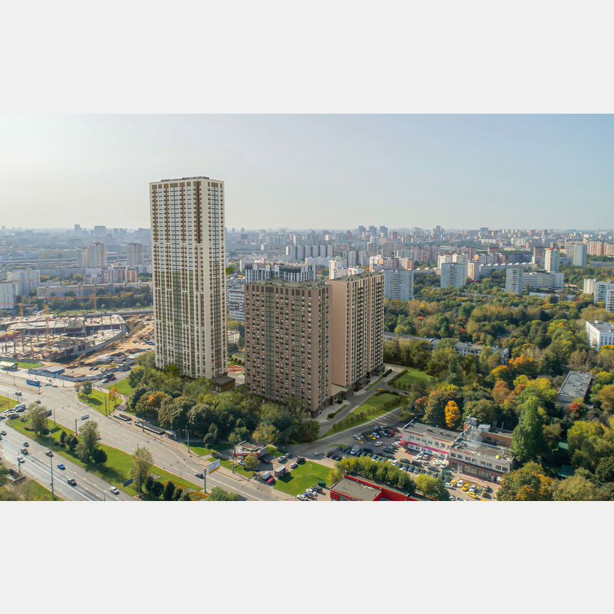 2-к. квартира, 63,6 м², 14/45 эт.