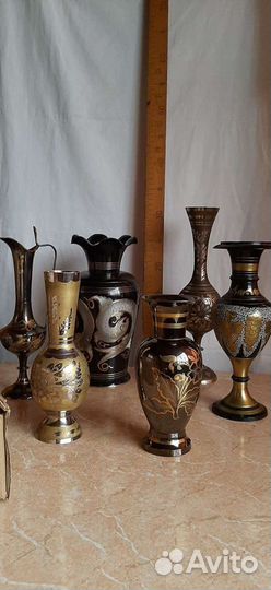 Вазочки Индия латунь