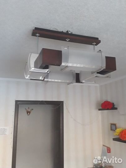 Люстра потолочная бу