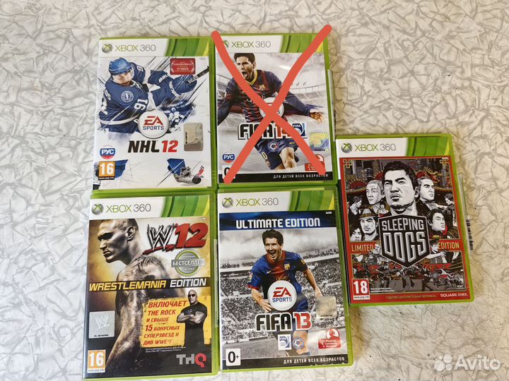 Диски на xbox 360