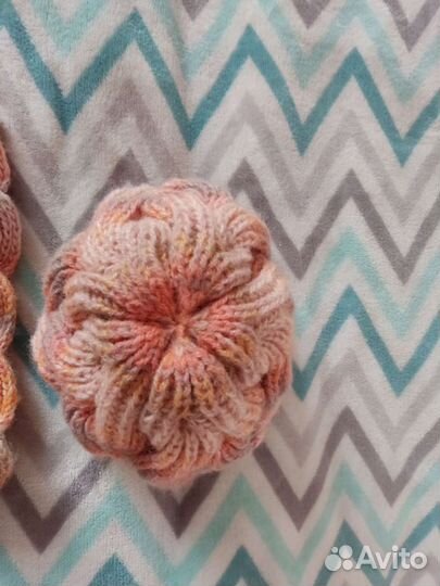 Шапка и снуд женский новый Ручная работа