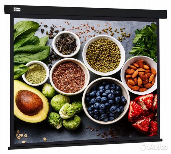 Экран Cactus 187x332см Wallscreen CS-PSW-187X332-B