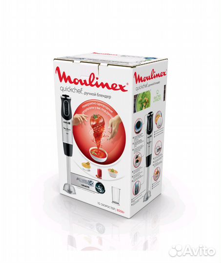 Новый погружной блендер Мулинекс