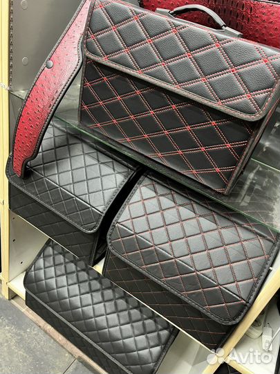 Органайзер в багажник из экокожи