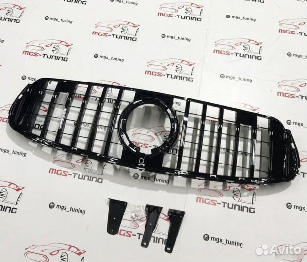 Решетка Mercedes GLC-Coupe C253 GT Black 2019+